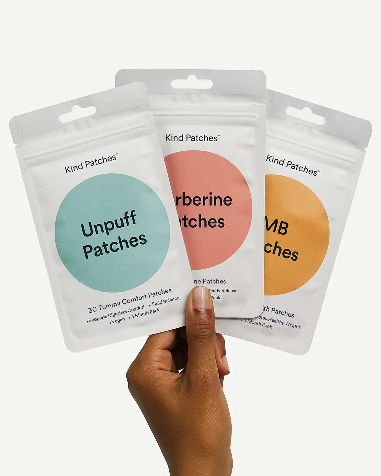 Unpuff, Berberine (x2), MB Patches 4-Pack