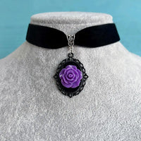 Gothic Rose Choker