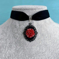 Gothic Rose Choker