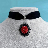 Gothic Rose Choker