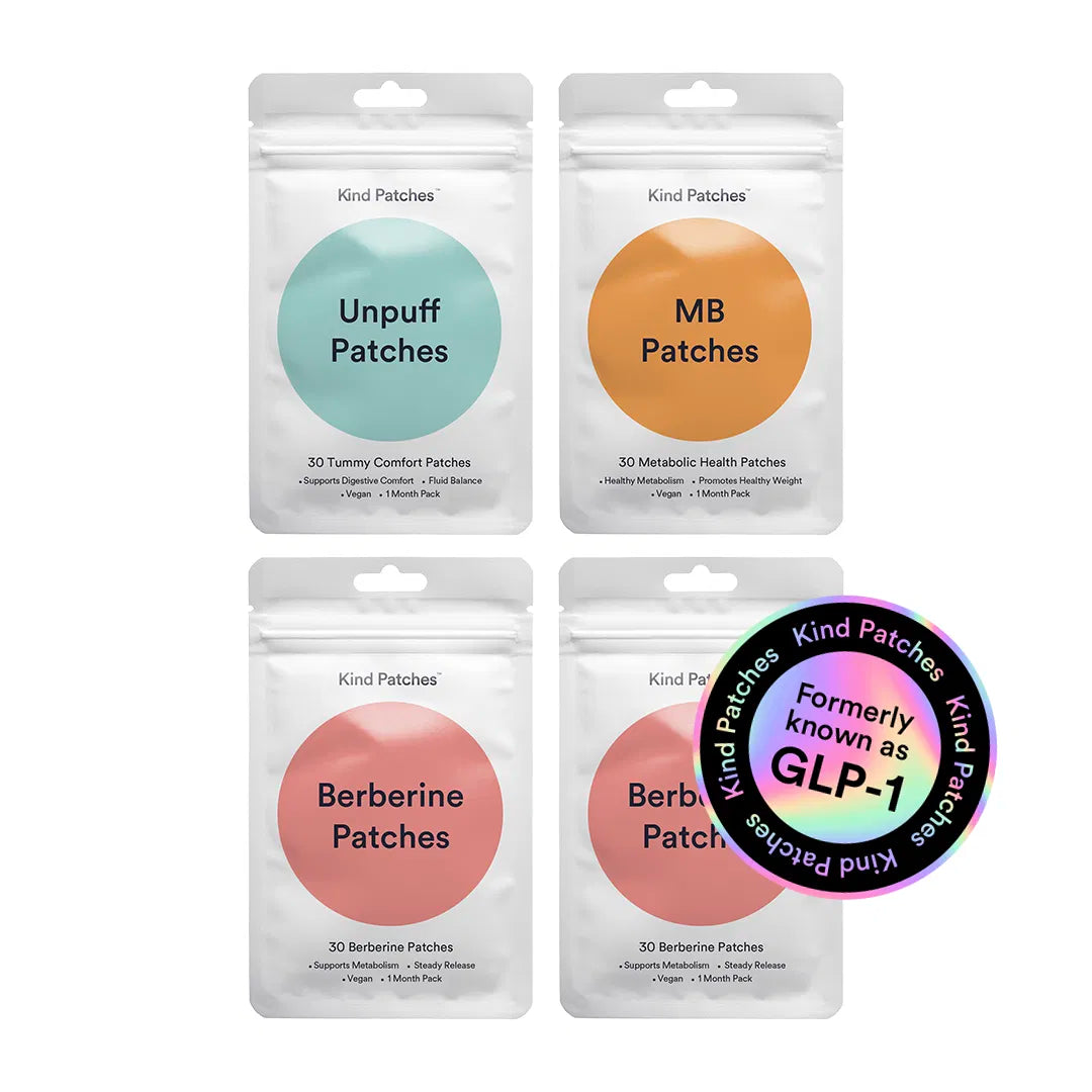 Unpuff, Berberine (x2), MB Patches 4-Pack